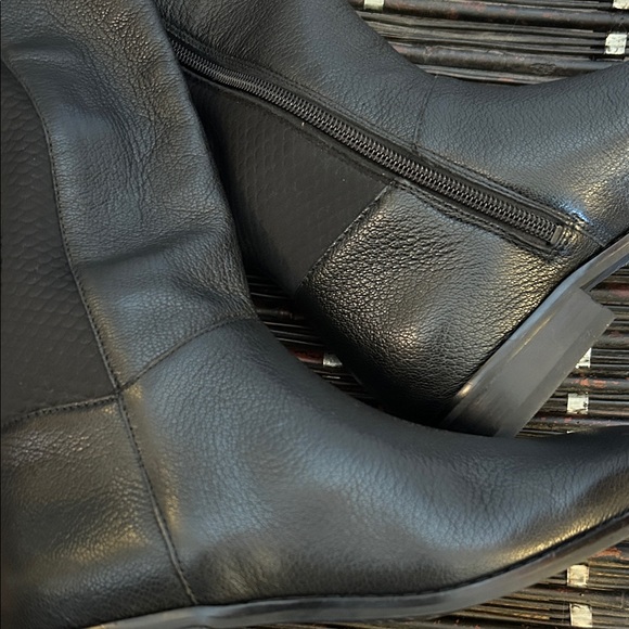 Cole Haan Black Over the Knee Boots - Picture 3 of 9